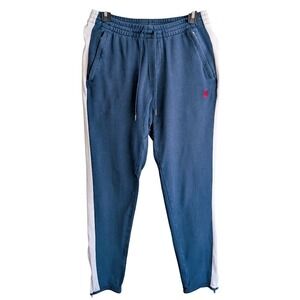Polo Ralph Lauren 90s Athletic Sporty Navy Blue Track Sweatpants